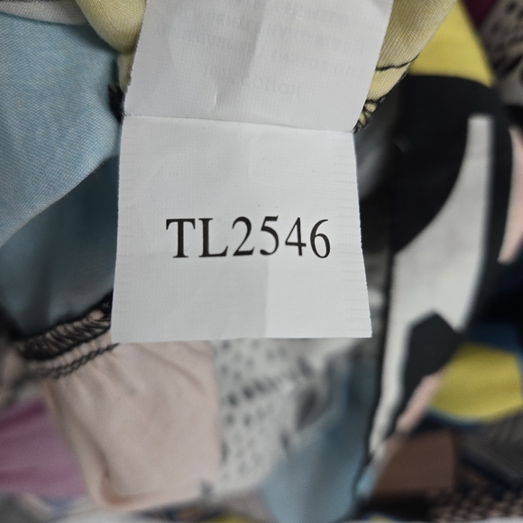 Tigerlily Maxi Dress‎ Patchwork Multicolor Sketchbook Print - Picture 10 of 11